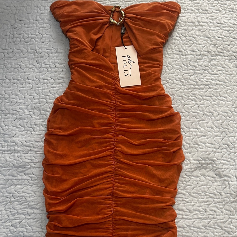 Oh Polly Bryanna Ruched Dress